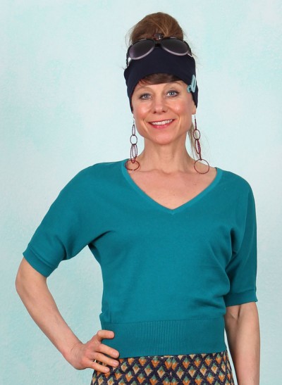 Pullover, 08739-395, petrol
