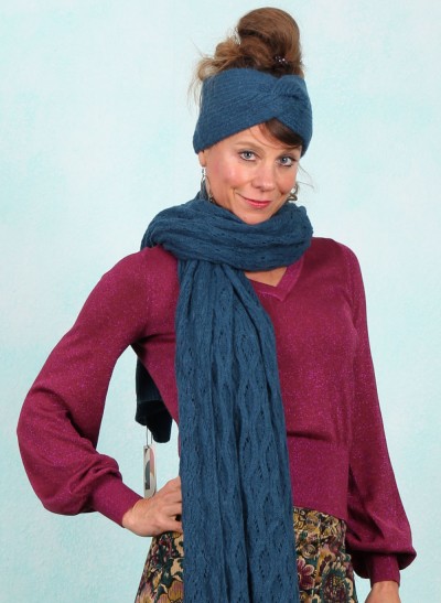 Schal, 09119-302, blue