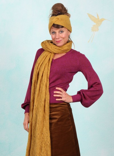 Schal, 09119-876, gold
