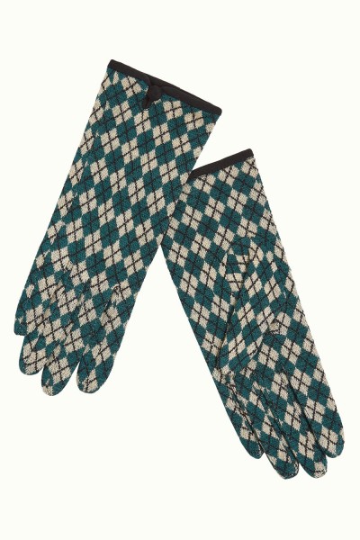 Handschuhe, 09140-216, petrol-multi