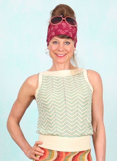 Top, 09669-072, beige-multi