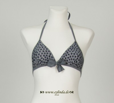Bikini-Oberteil, Adeli swimwaer printed, black