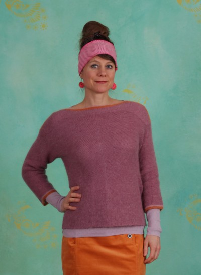 Pullover, Mohair Knit, mesa-rose