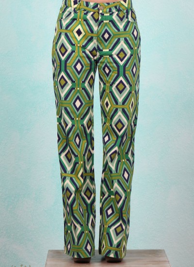 Hose, 10248-489, green-blue