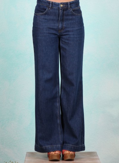 Hose, 10601-473, blue-denim