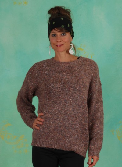 Pullover, 10606900, brown