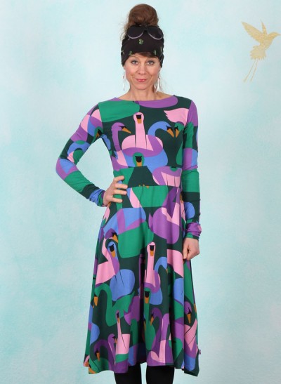Kleid, 11694-3938, green-multi