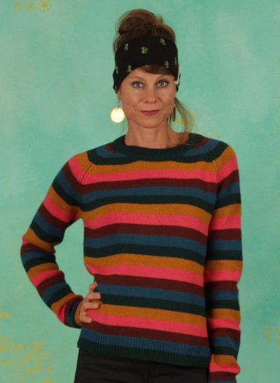 Pullover, 11958, multi-stripes