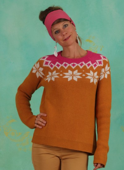 Pullover, 11958, orange