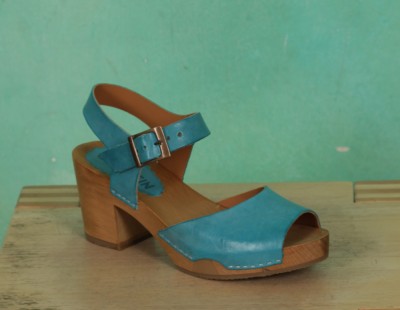 Schuhe, 1201-449, roma-turquoise