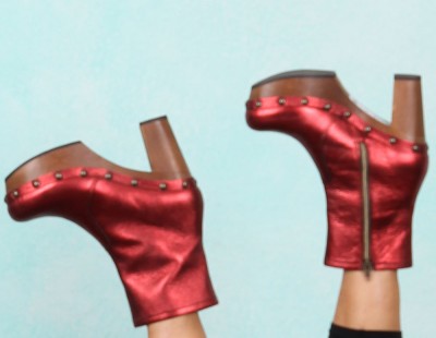 Schuhe, 1204-046, trunk-red-metallic