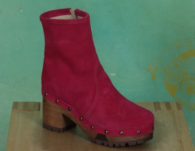 Schuhe, 1208-189, suede-pink