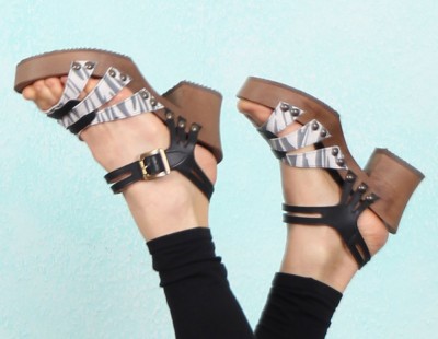 Schuhe, 1217-011, black-white