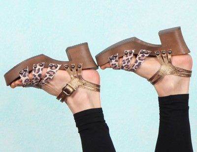 Schuhe, 1217-012, brown-gold