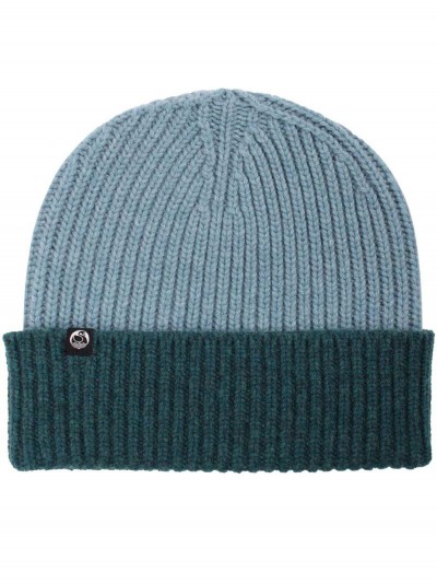 Mütze, 12214-4311, blue-grey-petrol
