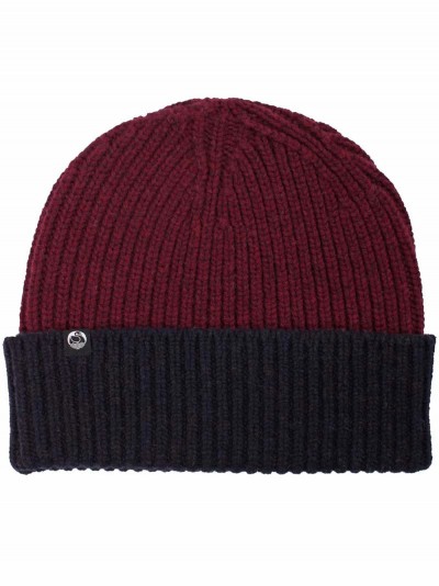 Mütze, 12214-4325, dark-red-blue