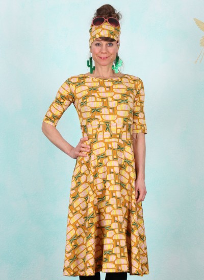 Kleid, 12446-4188, yellow-multi