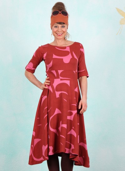 Kleid, 12455-05231, rust-pink