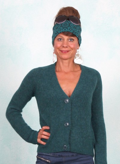 Cardigan, 12573-4249, petrol