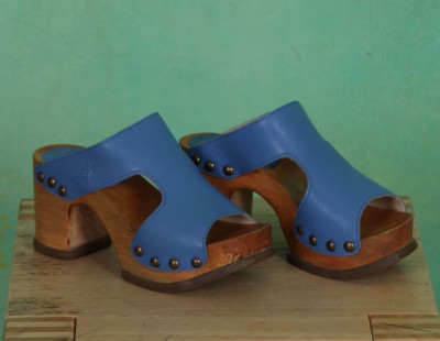 Schuhe, Rhia, mousse-smurf-blue