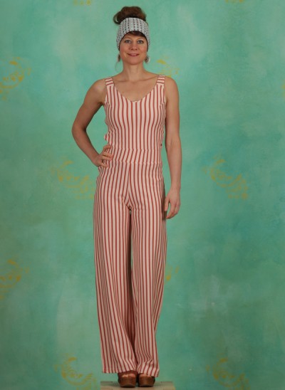 Jumpsuit, Bump And Hustle Music, multi-stripes