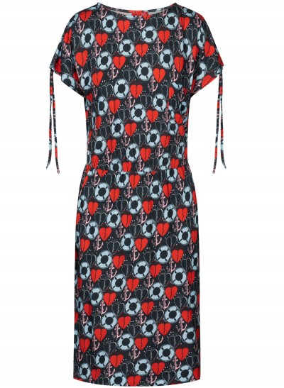 Kleid, 211-11-021-307, print-navy