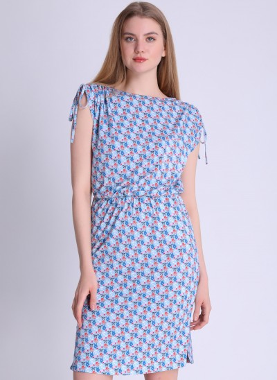 Kleid, 211-11-023-300, print-blue