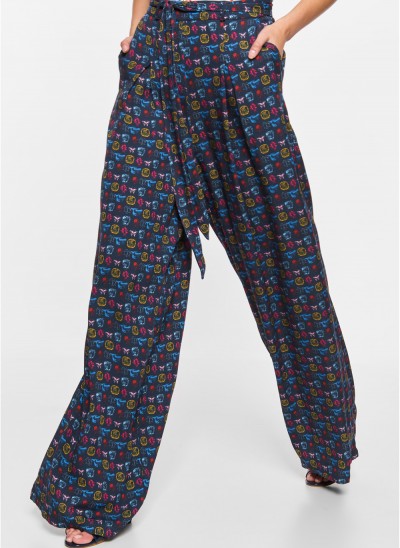 Hose, 211-11-078-307, print-navy