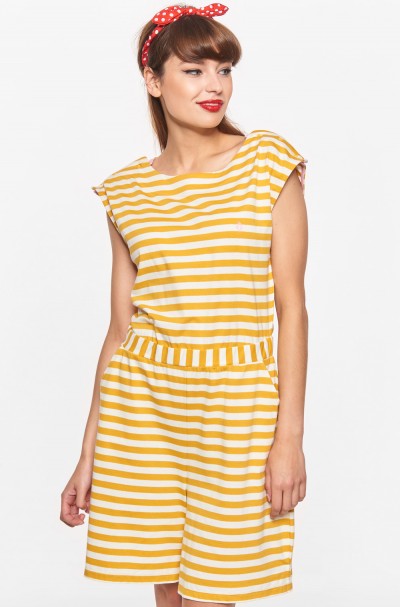 Jumpsuit, 211-11-104-1075, yellow-stripes