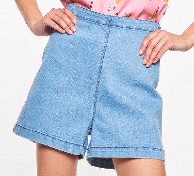 Shorts, 211-11-110-300, blue-denim