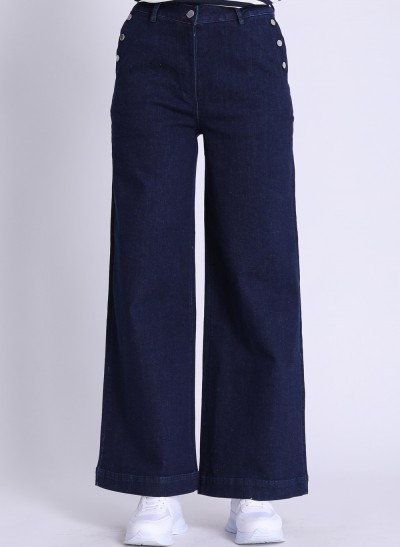 Hose, 211-11-114-307, navy-denim