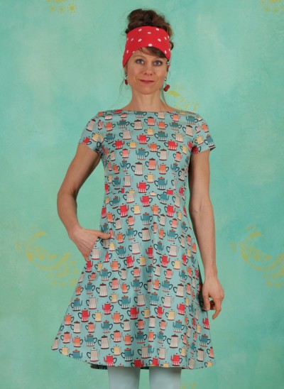 Kleid, 21112-16, blue-multi