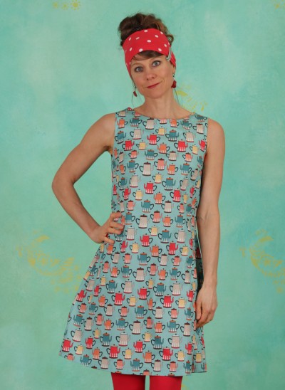 Kleid, 21115-16, blue-multi