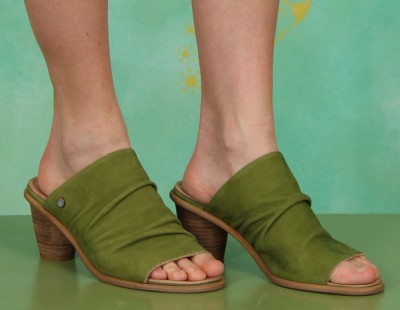 Schuhe, Her Majesty Clog, green