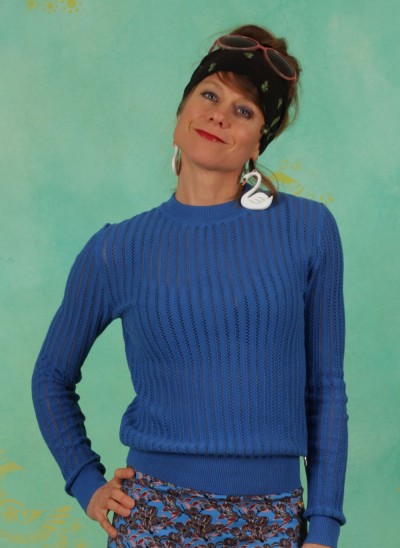 Pullover, 21W7300, blue