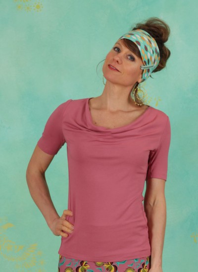 Shirt, 385607, dark-rose