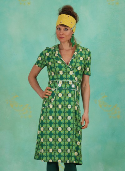 Kleid, 385656, green-multi