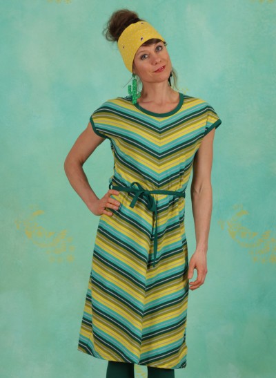 Kleid, 385719, green-silver