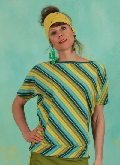 Shirt, 385727, green-silver