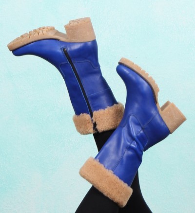 Stiefel, 7202-085, blue