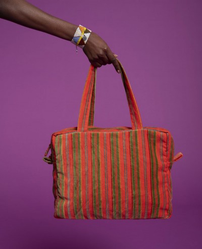 Samt-Tasche, BAI-010, orange