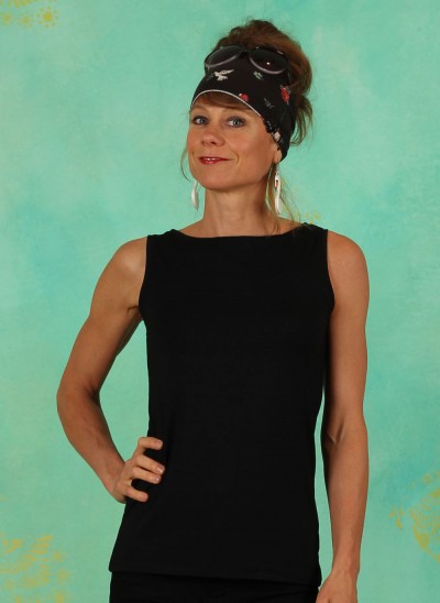 Top, D0002, black