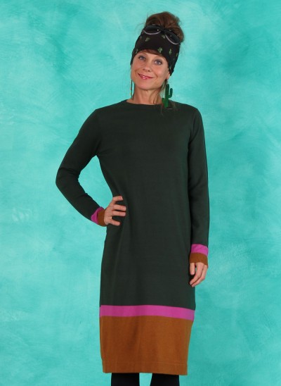 Kleid, D0912, dark-green