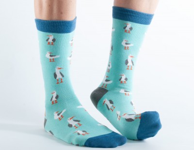 Socken, DDS1033, light-blue