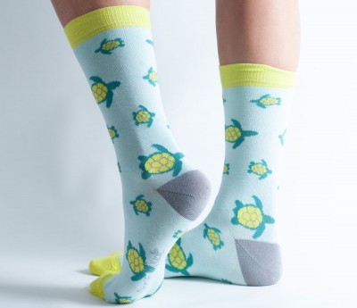 Socken, DDS1253, light-green