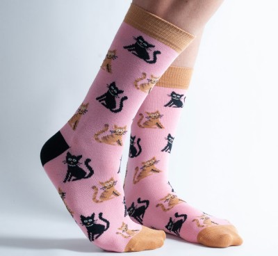Socken, DDS1255, pink