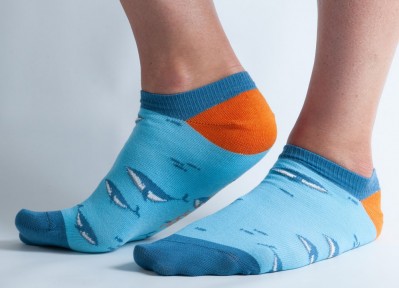 Sneaker Socken, DDS1282, blue