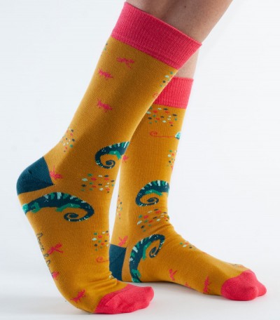 Socken, DDS1511, yellow