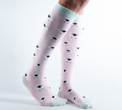 Kniestrümpfe, DDS919, light-pink