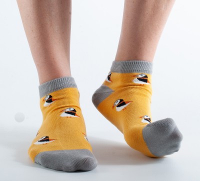Sneaker Socken, DDS921, yellow